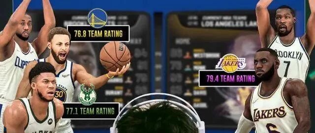 侮辱性极强！2K22平均能力值出炉，湖人第一，雄鹿还不如老鹰？西蒙斯最尴尬啊...