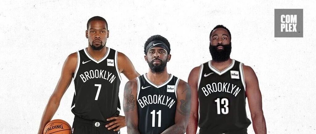 卧槽！1换11，哈登交易至篮网！三巨头真的来了啊