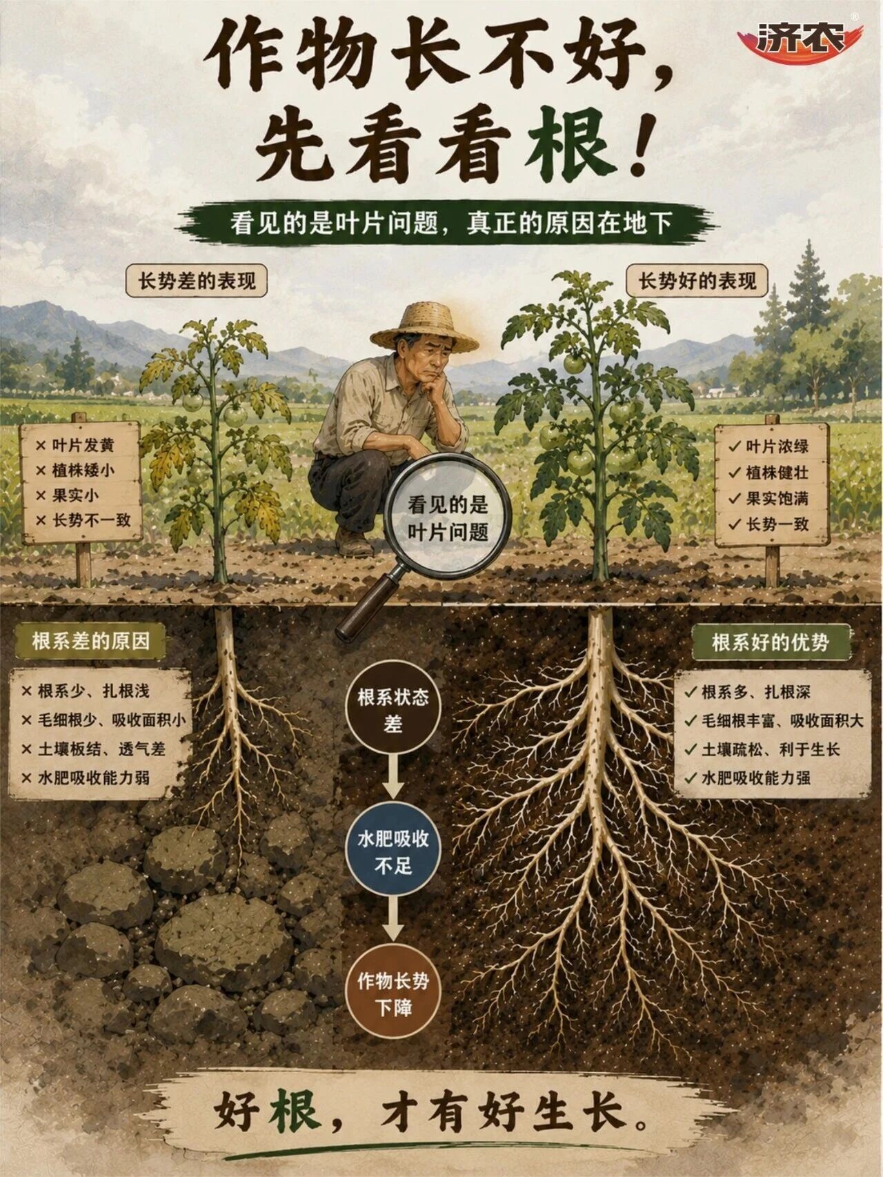 济农NEXT｜好收成，先从根系环境开始(图1)