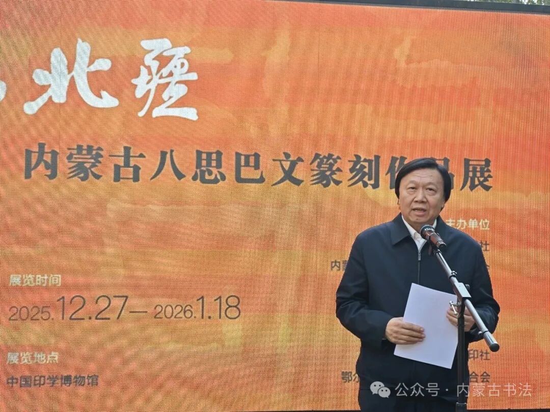 印象北疆——内蒙古八思巴文篆刻作品展在中国印学博物馆展出 第2张