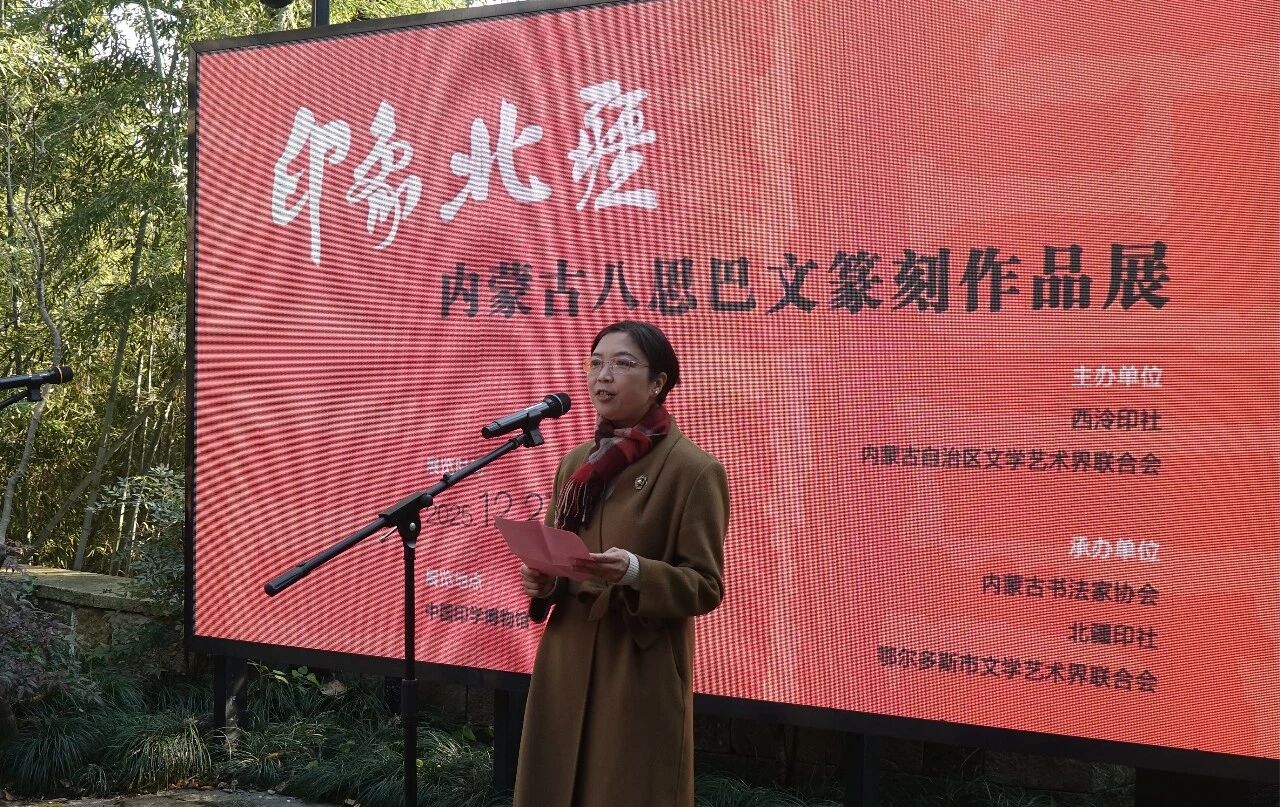 印象北疆——内蒙古八思巴文篆刻作品展在中国印学博物馆展出 第3张