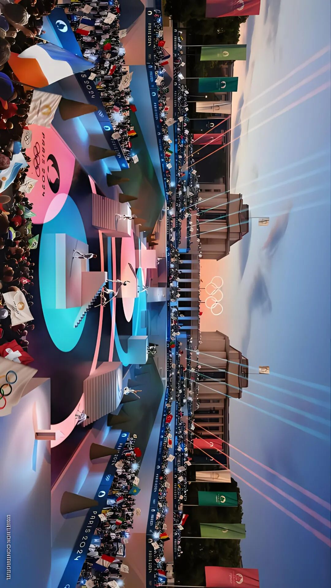 2024年巴黎奥运会开幕式效果图公布设计很赞