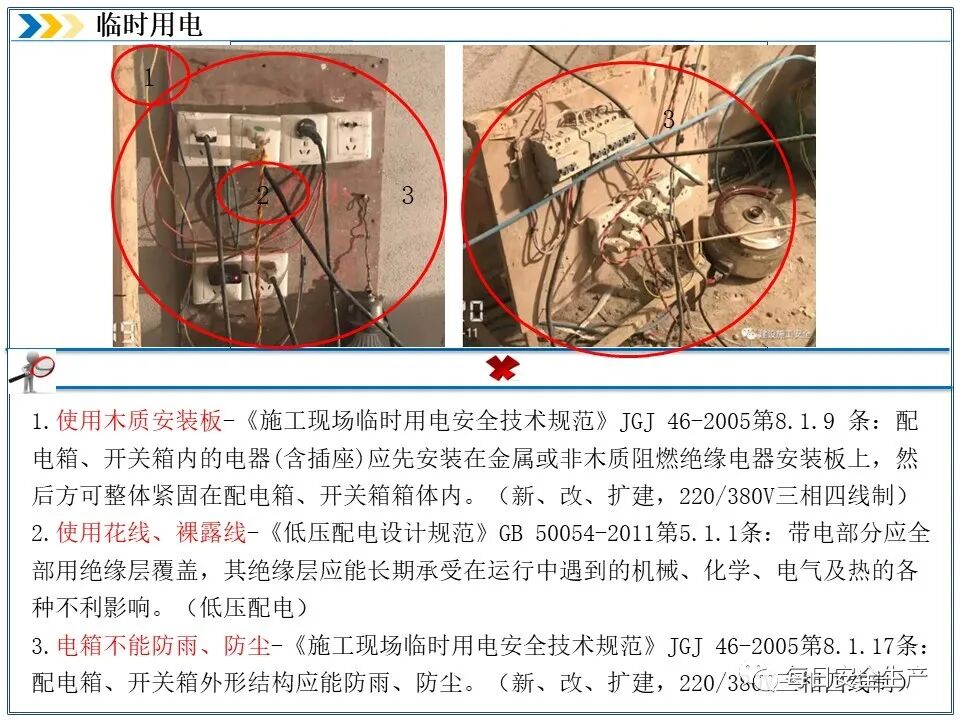 施工现场临时用电安全规范_外电防护措施_临时用电安全检查