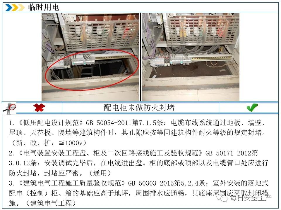 临时用电安全检查_施工现场临时用电安全规范_外电防护措施