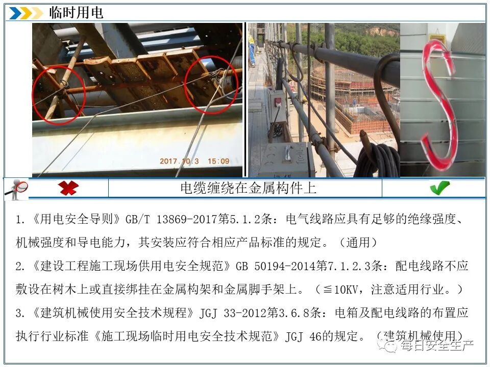 外电防护措施_施工现场临时用电安全规范_临时用电安全检查
