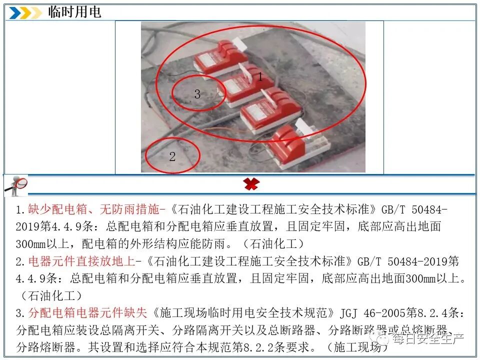 临时用电安全检查_施工现场临时用电安全规范_外电防护措施