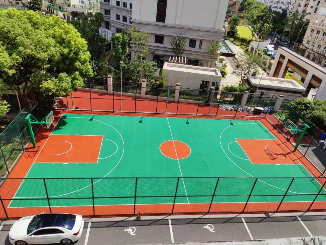 普陀这家篮球场焕新开放