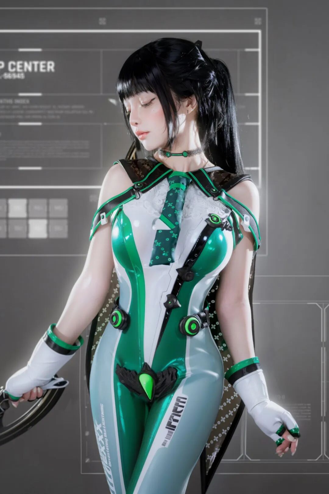 剑星cos: 伊芙这个身材你喜欢吗