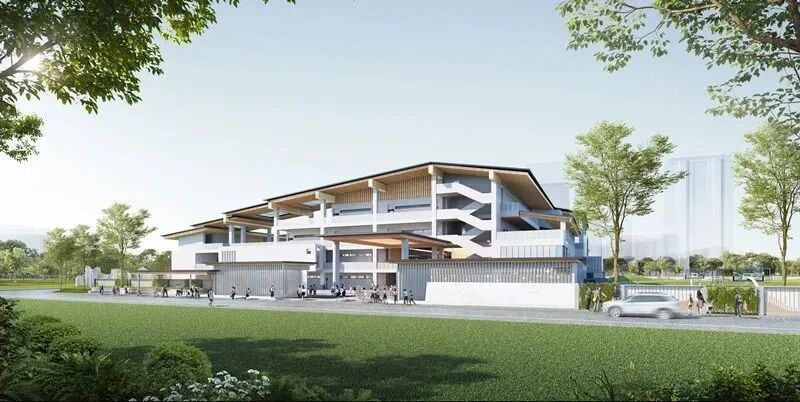 成都市泡桐树小学新津区创智湾校区开工