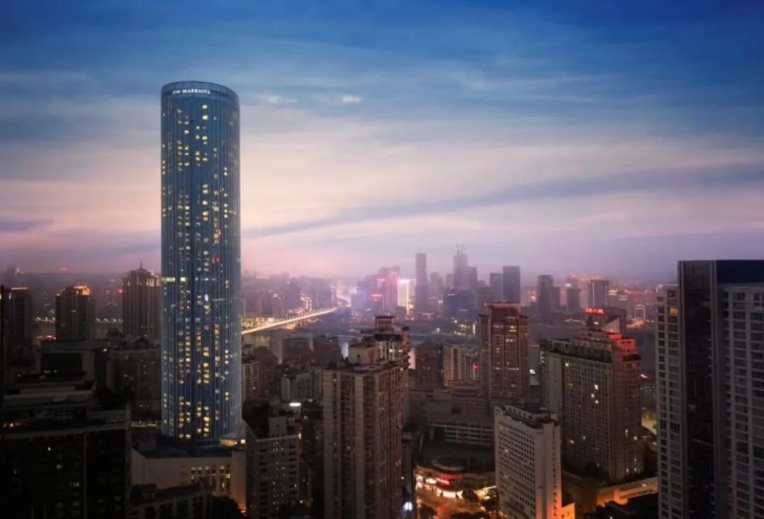 重庆JW万豪酒店券后五百多 升级套房含早行政酒廊泳池