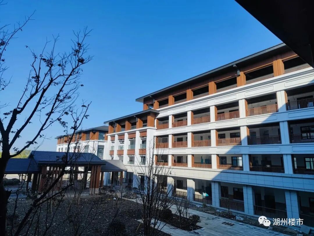 即将建成!镇海中学南浔分校,一大波实景图来了