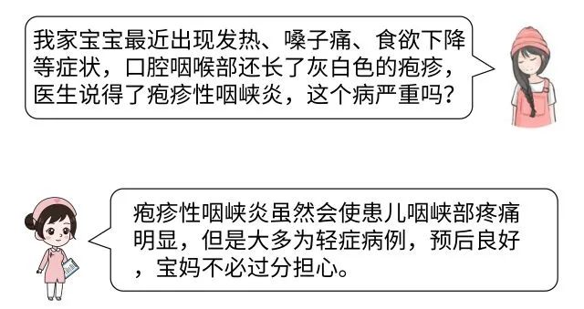 寶寶突然發高燒喉嚨長泡泡得了皰疹性咽峽炎怎麼辦一篇讀懂