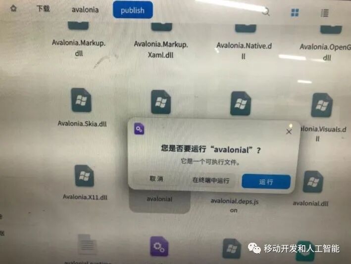 使用 Avalonia 开发 UOS 原生应用