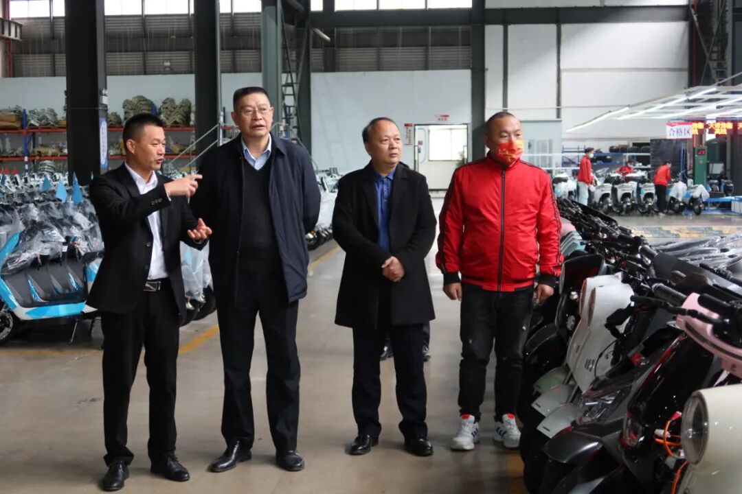 肖明贵到港北区走访调研委员企业及临规企业