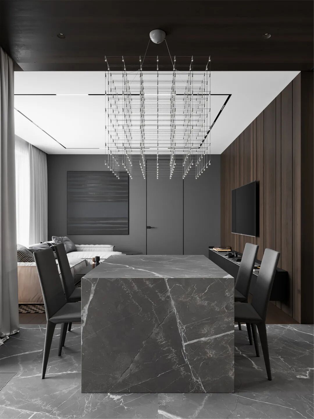 法慕勒定制家居 | 带你体验高级黑的浪漫