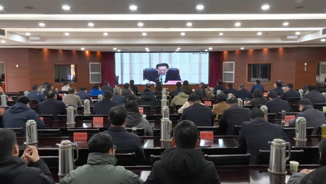 宝应组织收看市委理论学习中心组学习报告会