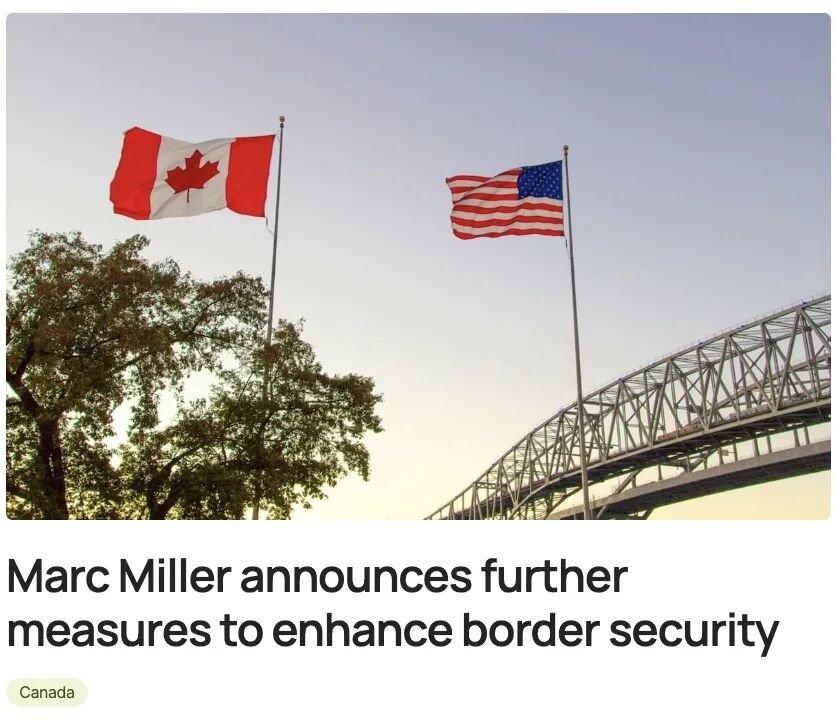 加拿大宣布加强边境安全新举措，审查全面升级，国际学生计划或迎改革