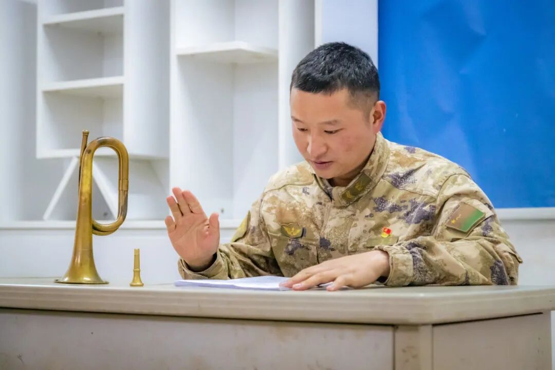 2019年,东部战区首次组织司号员集训.