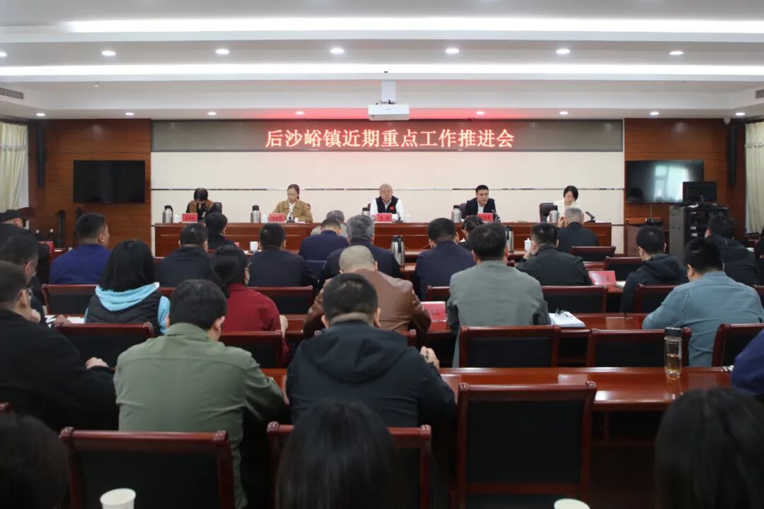 精心谋划部署严谨细致落实后沙峪镇召开近期重点工作推进会
