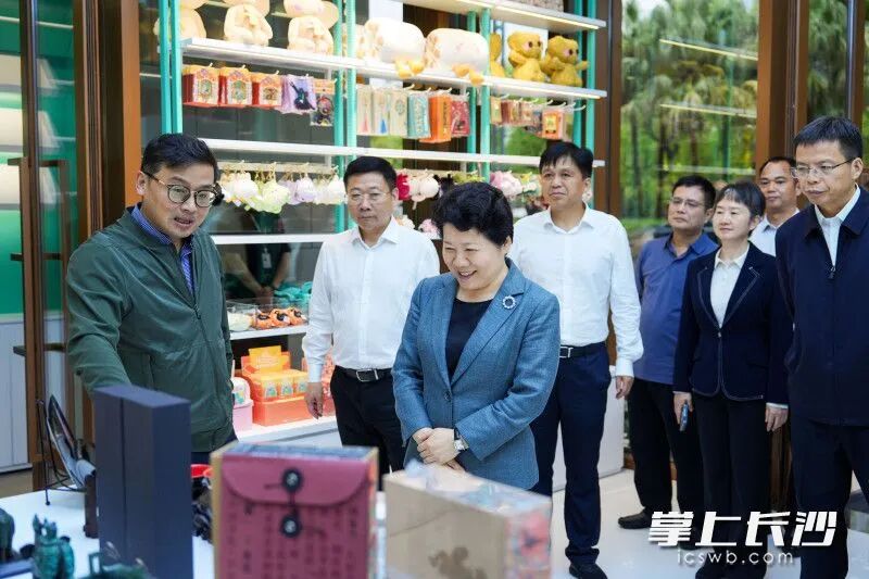调研现场。 均为长沙晚报全媒体记者 郭雨滴 摄