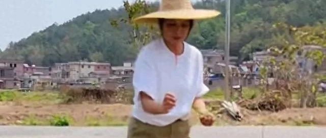 49岁麦家琪近况曝光,回农村光脚抛秧苗,5分地2小时完成劳作