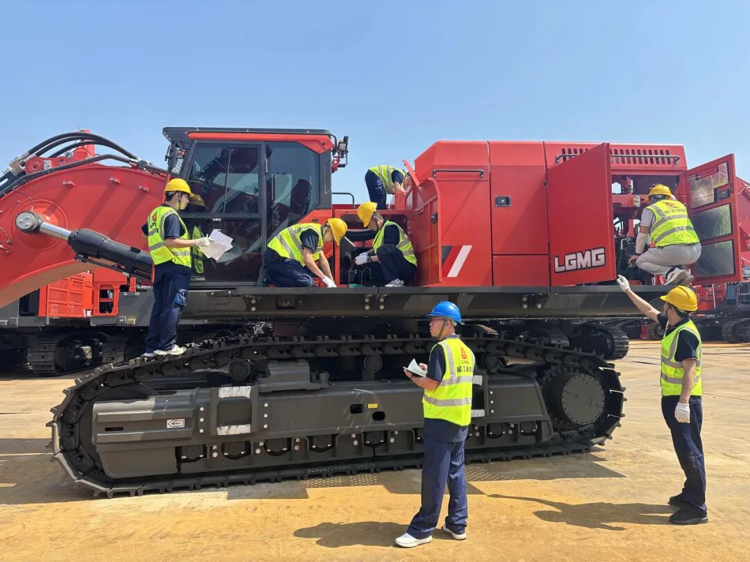 LGMG Mining Excavator Intermediate Skills Training Concludes