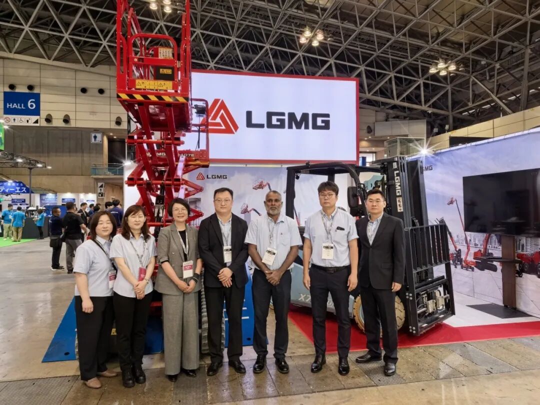 LGMG Showcases Electric Equipment at CSPI-EXPO 2026 in Japan
