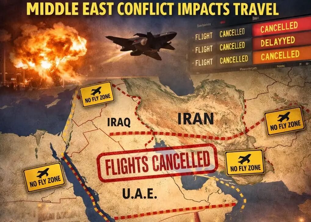 Middle East Transit ： Return to China Early to Avoid Flight Cancellations