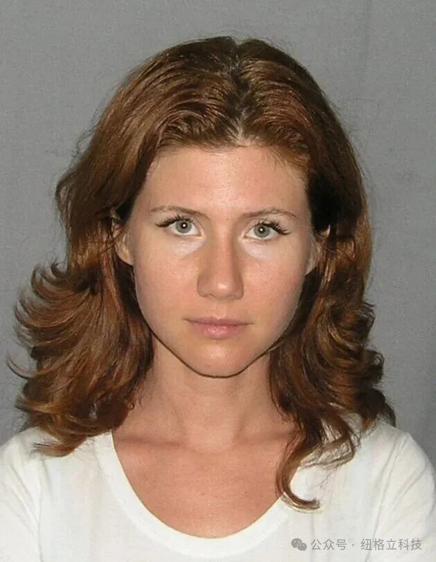 Anna Chapman 逮捕照