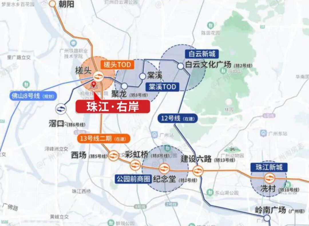 白云珠江右岸开盘，建面125-313㎡