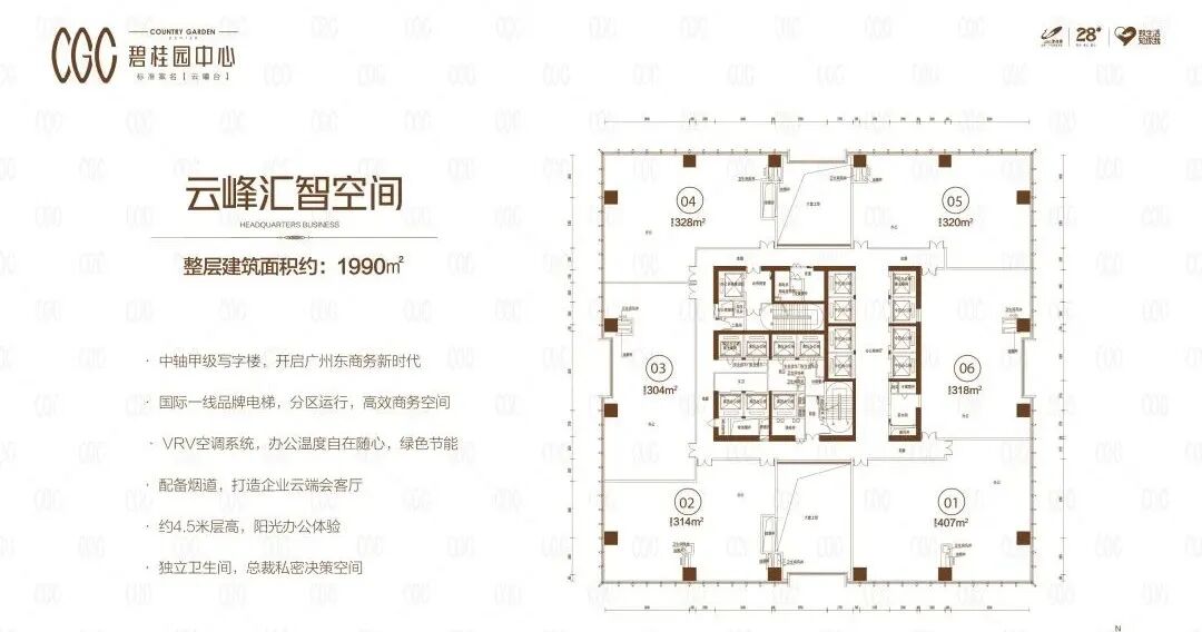 广州碧桂园中心建面107-333㎡，值不值得买？