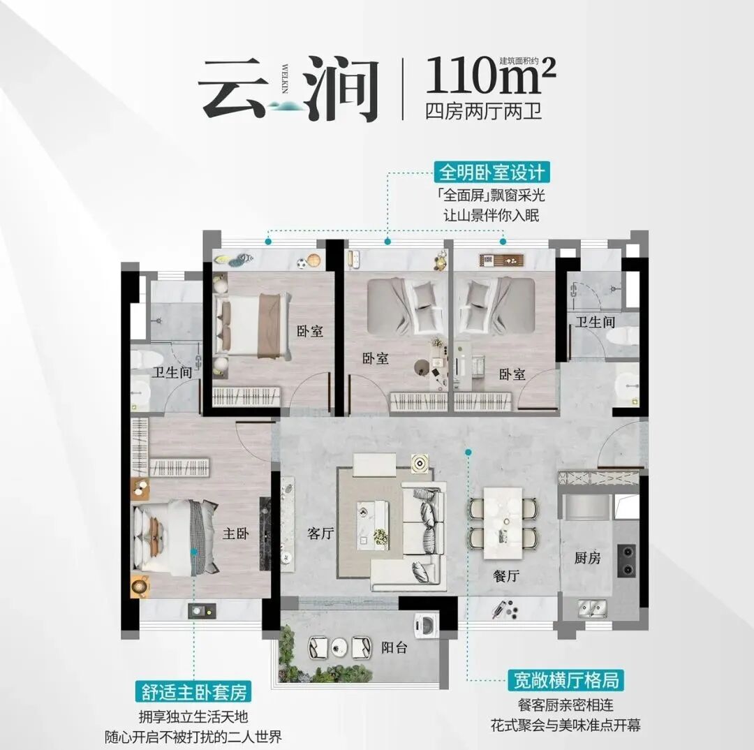 总价仅270万，黄埔星樾山畔TOD提前清盘80㎡~110㎡！