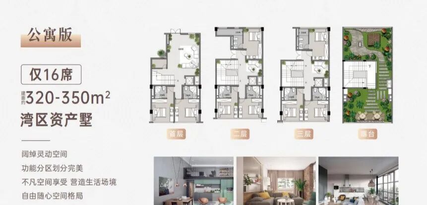 南沙灵山岛板块，美的华发天珀建面约87-122㎡