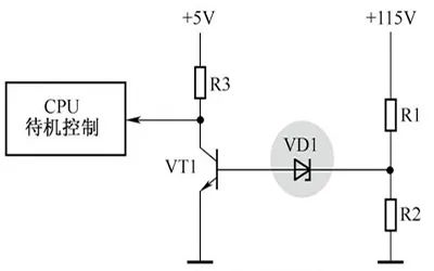 稳压二极管常见的几种应用电路的图6