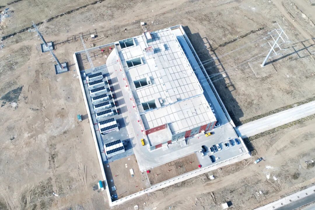 内蒙古电网首个电网侧独立储能电站成功并网 - 重大建设项目 - 乌兰察布市人民政府