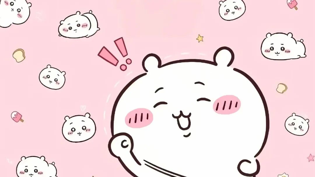 电脑壁纸｜电脑壁纸超清8k原图卡通可爱壁纸线条小狗绿色草地