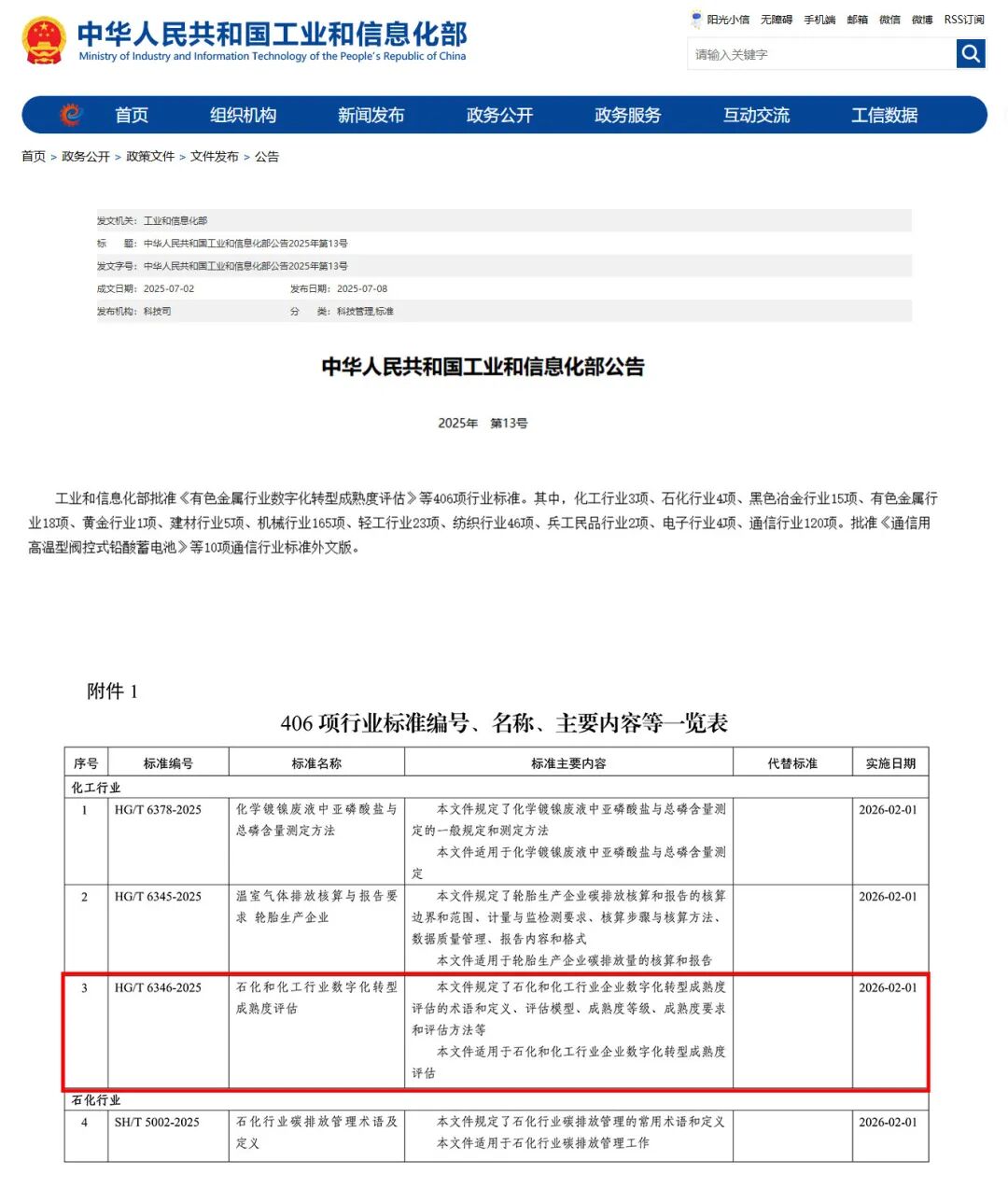 热烈祝贺《石化和化工行业数字化转型成熟度评估》新标准正式发布！