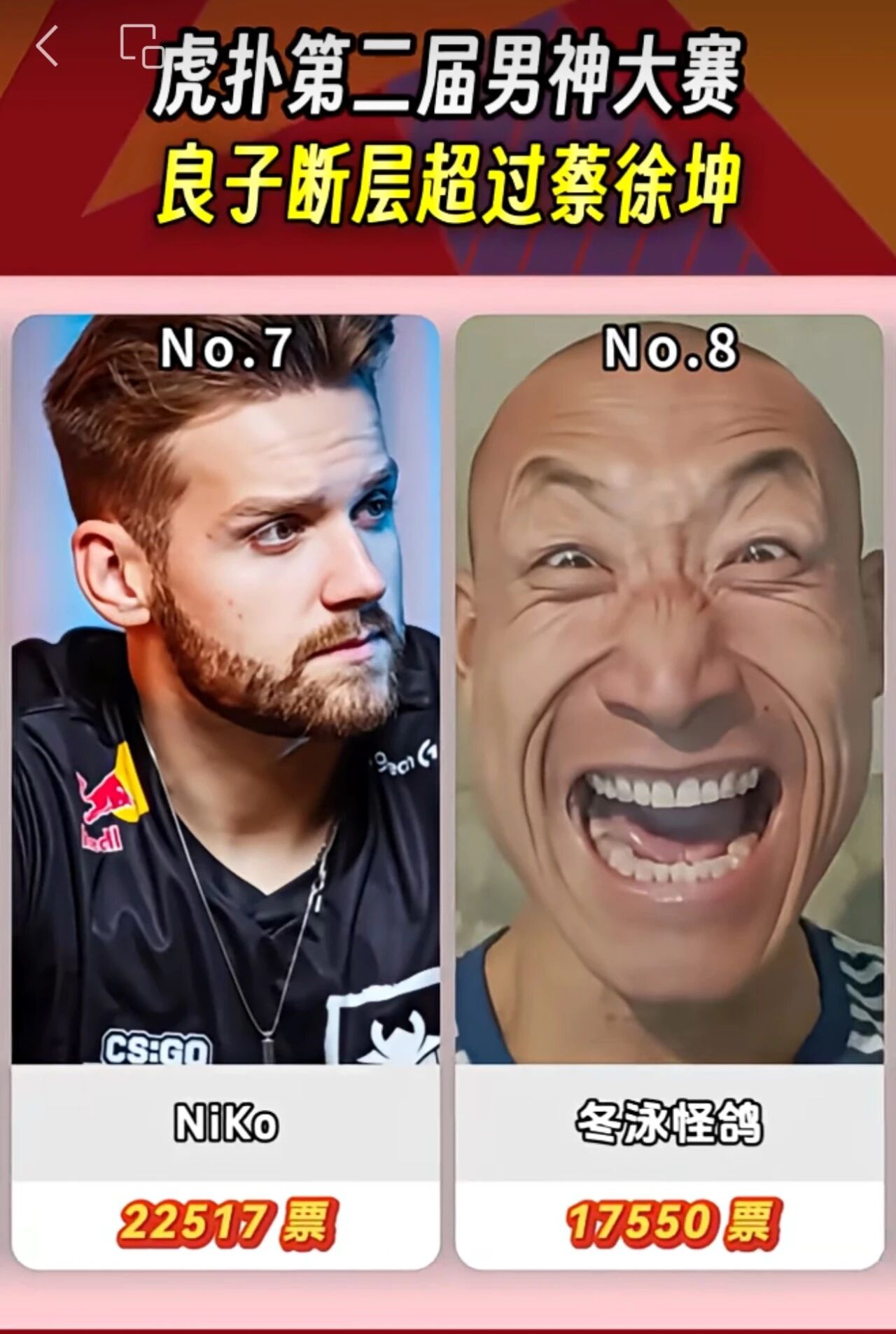 良子断层超过蔡徐坤