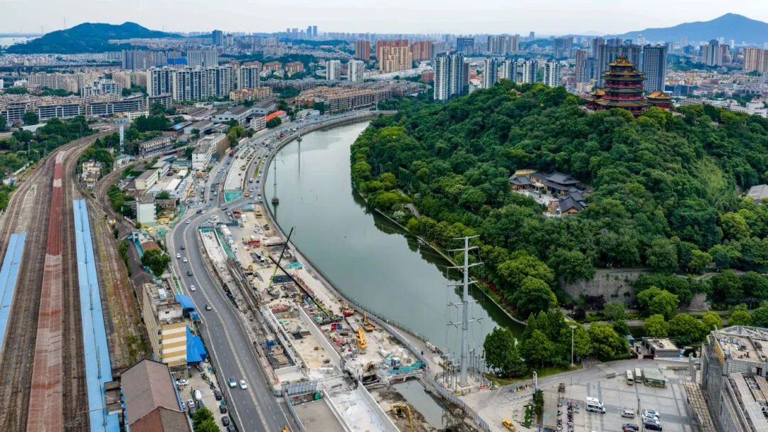 惠民大道工程北起点。