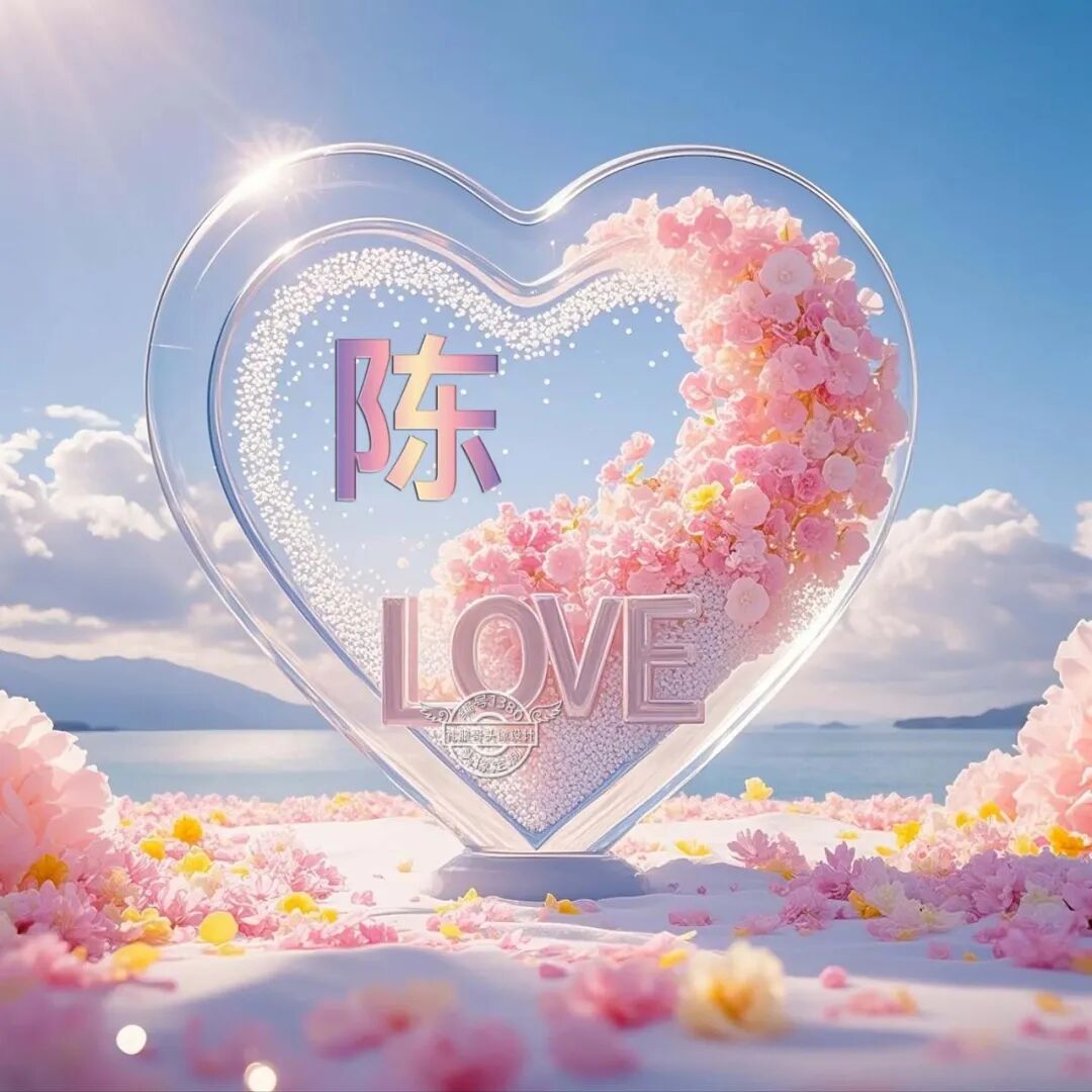 姓氏头像:被这个姓氏专属爱心美哭啦!