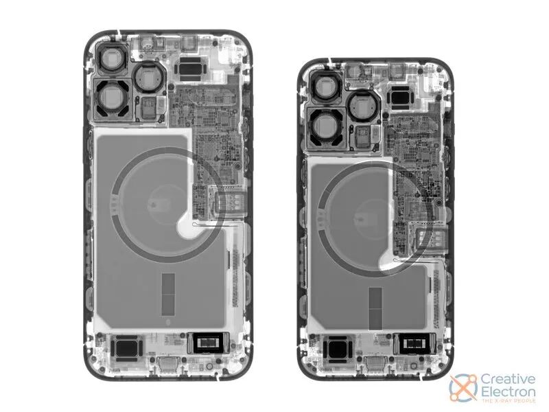 苹果｜iPhone 13 pro最强拆解：内部主要芯片曝光的图3