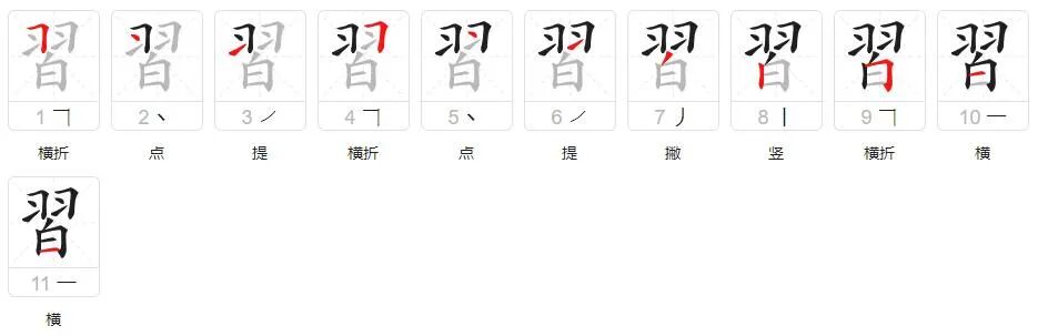 上面一个“羽”下面一个“白”怎么读？