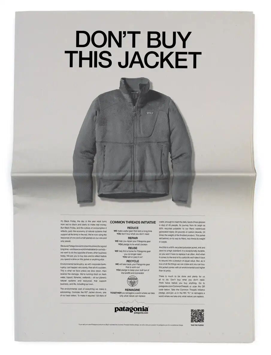 Patagonia：地球是我们唯一的股东