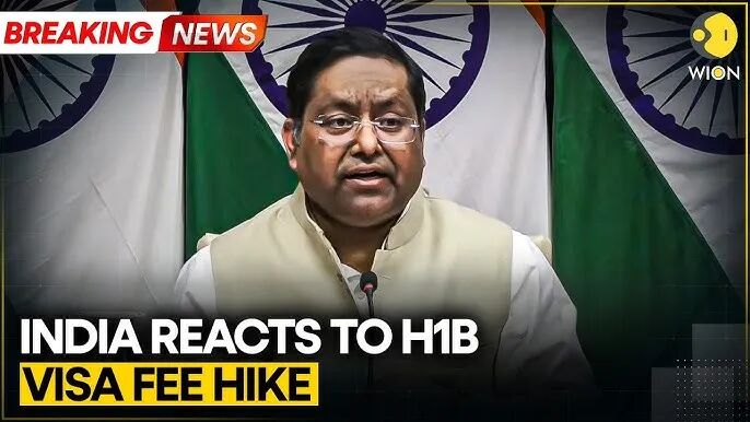 BREAKING | India On H1B Visa Fee Hike: Full Implications Being Studied,  Move Could Impact Families