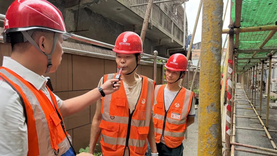 公司各在建项目全面开展端午节前安全生产与健康专项检查