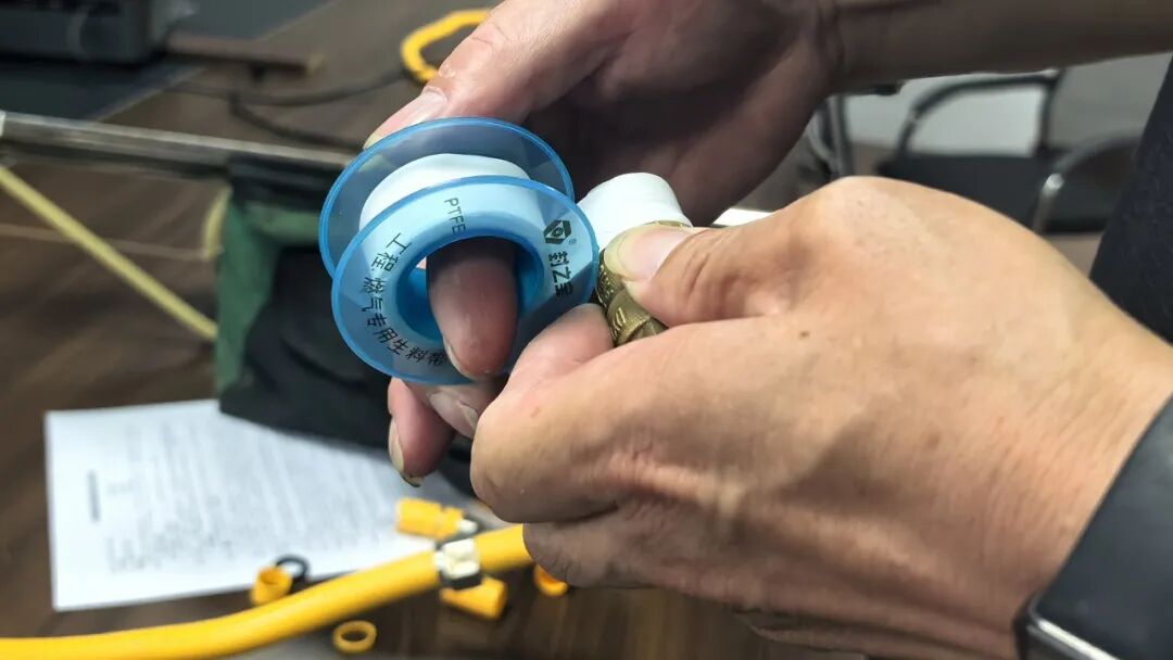 新余燃气项目开展户内安装实操考核
