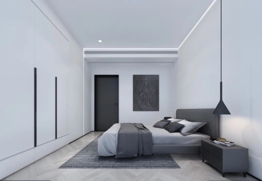 芈熊装饰 | 96㎡简约风，个性化又不张扬的居家生活！