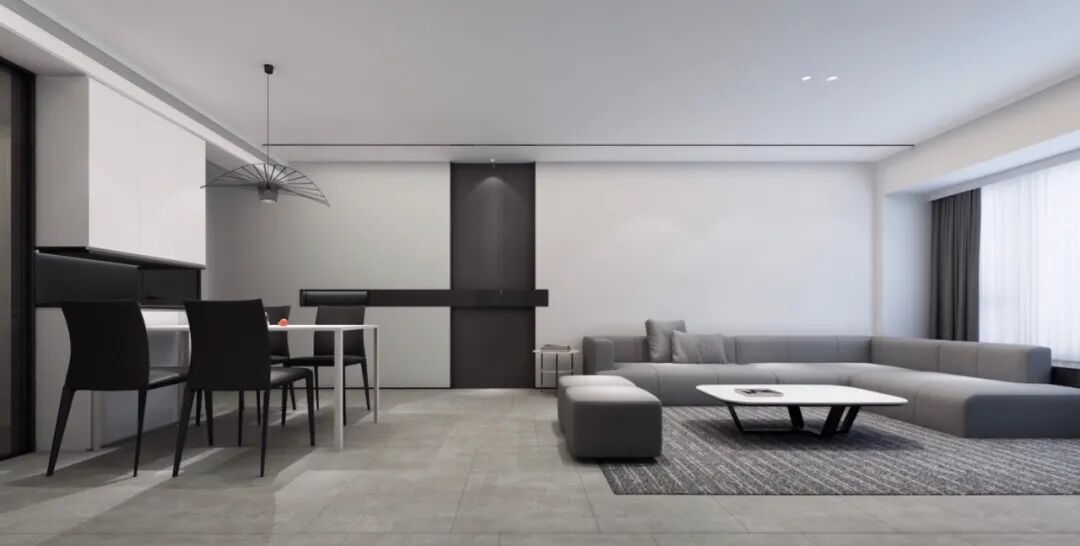 芈熊装饰 | 96㎡简约风，个性化又不张扬的居家生活！