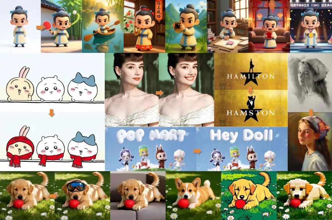 InternVL-U生成和图像编辑效果