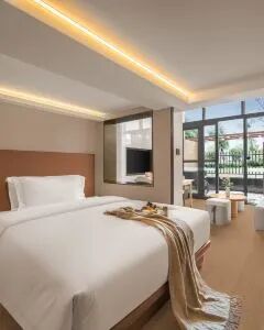 千岛湖明豪国际度假酒店·豪华LOFT庭院家庭房 1晚